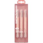 Real Techniques Face and Brow Razors 3 pcs břitva na obočí – Hledejceny.cz