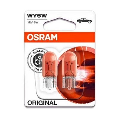 Osram 2827NA-02B WY5W W2,1x9,5d 12V 5W 2 ks