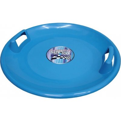 Plastkon Superstar sáňkovací plastový talíř modrý 25/26 – Zboží Mobilmania