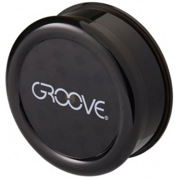 Groove Acrylic Grinder dvoudílná akrylová drtička černá