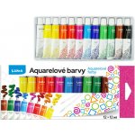 Barvy aquarelové sada LUMA 12 barev 12ml – Zboží Dáma