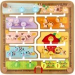 Teddies vkládačka/edukační labyrint 2v1 – Sleviste.cz