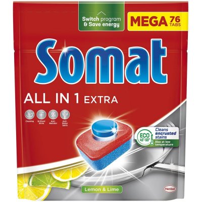 Somat All in One Extra tablety do myčky 76 ks – Zboží Mobilmania