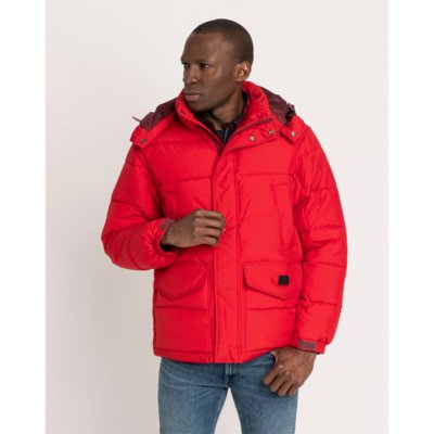 Wrangler Puffer Jacket Warp Red – Zboží Mobilmania