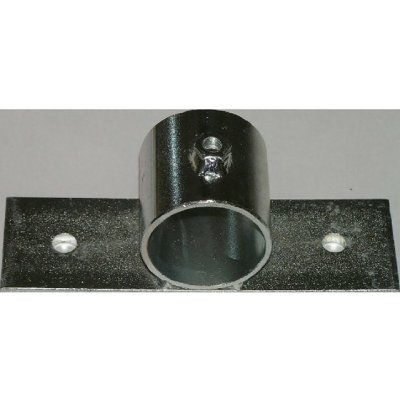 Držák trubky do p.60mm na zeď,rovný,pás.13cm,šroub – Sleviste.cz