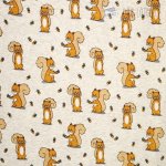 Teplákovina alpen fleece / warmkeeper se zvířátky – Zboží Mobilmania