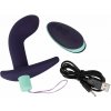 Vibrátor Remote Controlled Prostate Plug Silikonový prostatový kolíček na dálkové ovládání 13,4 cm 3,5 cm