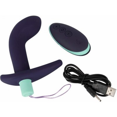 Remote Controlled Prostate Plug Silikonový prostatový kolíček na dálkové ovládání 13,4 cm 3,5 cm – Zbozi.Blesk.cz