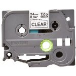 Brother TZE-151, černý tisk průsvitný podklad, 8m x 24mm – Zboží Dáma