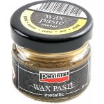 pentart Vosková pasta metalická zlatá 20ml – Zboží Dáma
