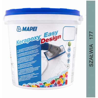 Mapei Kerapoxy Easy Design 3 kg šalvějová – Zboží Dáma