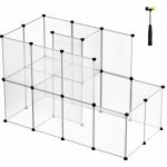 PlayZone Loft dvoupatrový výběh pro morčata a malé hlodavce 143 x 73 x 93 cm – Zboží Dáma