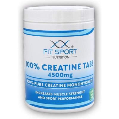 FitSport Nutrition 100% Creatine Tabs 4500 240 tablet – Zboží Dáma