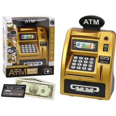 Hudební Bankomat Banka pokladnička pro děti ZA4752 – Hledejceny.cz