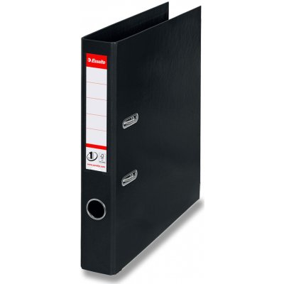 Esselte No. 1 Power - plastový pákový pořadač - 50 mm, černý A4 – Zboží Živě