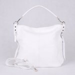 Vera Pelle kožená kabelka na rameno i crossbody 7733 bílá – Zboží Mobilmania