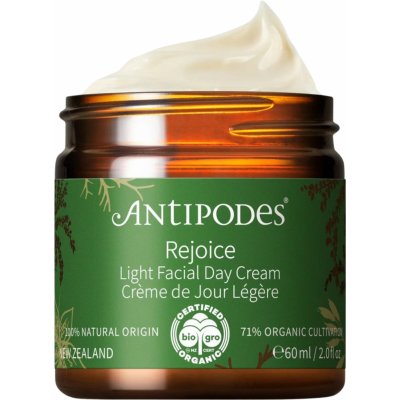 Antipodes Rejoice Light Facial Day Cream 60 ml – Zbozi.Blesk.cz