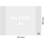 Obal na sešit A4 PVC hrubý transparentní – Sleviste.cz