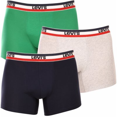 Levis 3 Pack pánské boxerky vícebarevné 100002870 008 – Zboží Mobilmania