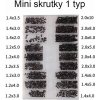 Šrouby s válcovou hlavou Typ 1 - Šrouby pro notebooky pro notebooky DIY sada pro počítače, šrouby na hodinky pro mobilní telefony 500ks sada od 1.2 po 2