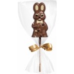 Čokoládovna Janek Barevné čokoládové lízátko zajíc 21 g – Zboží Dáma