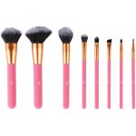 Cien Beauty Sada kosmetických štětců růžová 9 ks – Zboží Dáma