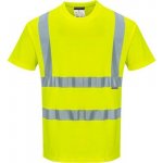 Portwest Reflexní tričko s krátkým rukávem Comfort plus Hi-Vis žluté 91921