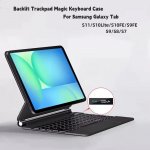 Samsung Galaxy Tab S11 ochranný kryt s klávesnicí EF-DX730UBEGWW černý – Zboží Živě