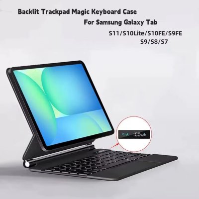Samsung Galaxy Tab S11 ochranný kryt s klávesnicí EF-DX730UBEGWW černý – Zboží Živě