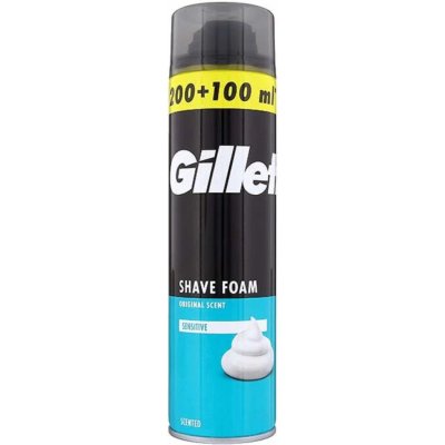 Gillette Sensitive pěna na holení 300 ml – Zbozi.Blesk.cz