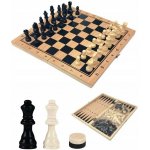 Šachy 3v1 Vrhcáby Tryktrak JDM – Zboží Živě