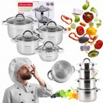 Kamille Sada hrnců nerezová ocel 8 ks – Hledejceny.cz