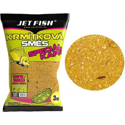 Jet Fish Krmítková směs Speciál Kapr 3kg Scopex/Vanilka – Zbozi.Blesk.cz