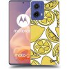 Pouzdro a kryt na mobilní telefon Motorola Picasee ULTIMATE CASE pro Motorola Moto G85 Lemon