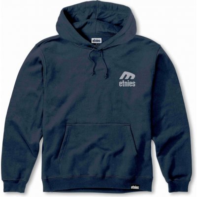Etnies Icon E Hoodie navy/grey – Zboží Dáma