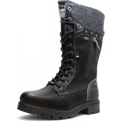 Mustang dámské kotníkové boty 15M0042006 černá – Hledejceny.cz