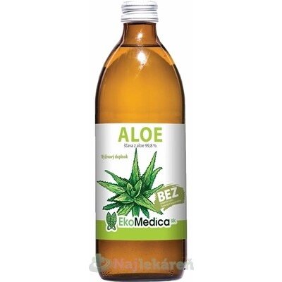 EkoMedica SK Aloe šťáva 99,8 % 500 ml – Hledejceny.cz