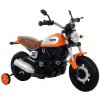 Elektrické vozítko Tomido dětská elektrická motorka Shadow oranžová