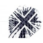 Harrows Dimplex Union Jack černé bílé – Sleviste.cz
