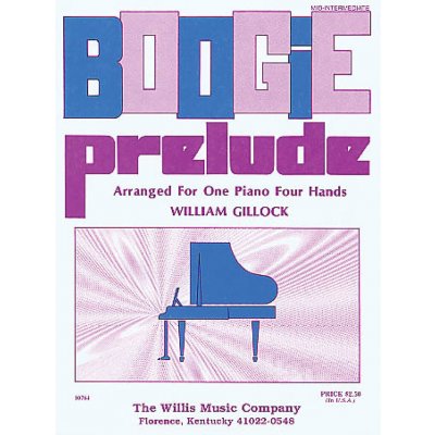 Boogie Prelude by William Gillock 1 klavír 4 ruce – Hledejceny.cz