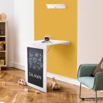 Kondela Zalman s křídovou tabulí bílý – Zboží Mobilmania