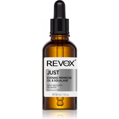 Revox B77 JUST Evening Primrose Oil & Squalane regenerační noční olej pro obnovu kožní bariéry 30 ml – Sleviste.cz