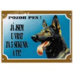 Dafiko Tabulka německý ovčák vlkošedý – Zboží Dáma