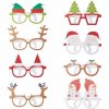 Párty brýle Ginger Ray BRÝLE Santa a přátelé 8 ks