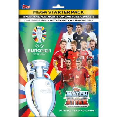 Topps EURO 2024 Match Attax Starter Pack – Zboží Mobilmania