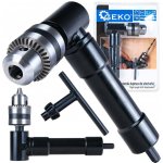 GEKO Úhlový nástavec 90° na vrtačku, sklíčidlo 1–10 mm - G00554 – Zboží Mobilmania