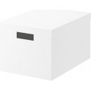 Ikea TJENA Papírová krabice s víkem 25x35x20 cm bílá