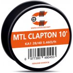 Coilology kanthalový drát KA1 - MTL Clapton - 5,46ohm/ft - 3,04m – Hledejceny.cz