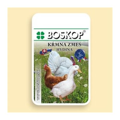 Boskop brojler VÝKRM komplet granule 25 kg – Zboží Dáma