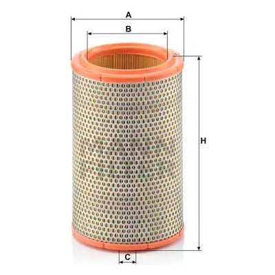 MANN FILTER Vzduchový filtr C 1387 – Hledejceny.cz